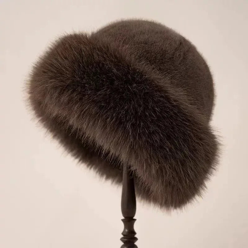 Cappello in Pelliccia Sintetica